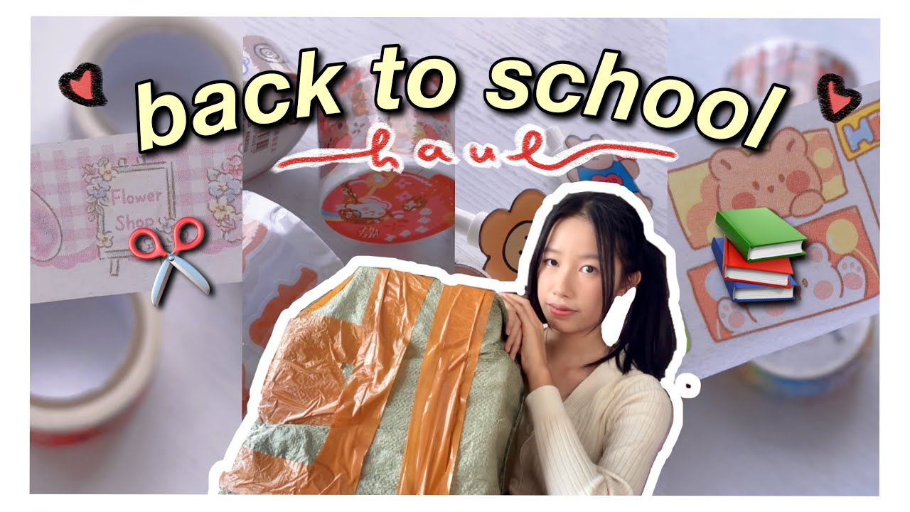RM500 back to school shopee stationery haul! 中学淘宝文具开箱 📚 malaysia 2021