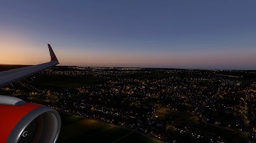 Most realistic night representation in a flight simulator! #XP11