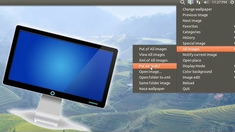 Utility Wallpaper Manager - Ubuntu 13.04