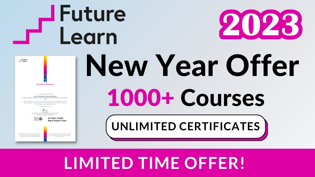 FutureLearn Courses That Still Offer FREE Certificates 