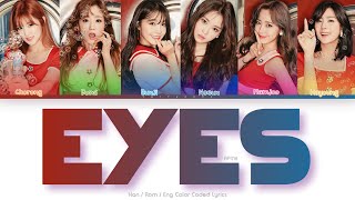 APINK (에이핑크) Eyes Color Coded Lyrics (Han/Rom/Eng)