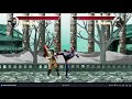 Star Wars Episode III Revenge Of The Sith The Video Game Test Kitana Mishima VS Kabal