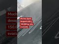 La evacuación de un centro comercial en Japón tras el terremoto