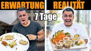 7 TAGE RESTE von RESTAURANTS ESSEN 😦🍱 I Selbstexperiment screenshot 4