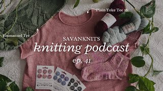 Spring Knitting, Yarn Fair Haul, &amp; 4 Favorite Books of 2026 | SavanKnits Knitting Podcast Ep. 41