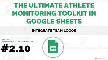 UAMT in Google Sheets #2.10 - Integrate Team Logos