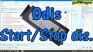Odis Start Stop System Disabled