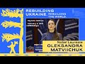 Oleksandra Matviichuk: Rebuilding Ukraine, Rebuilding the World Keynote Address