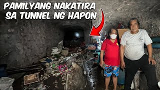 Pamilyang nakatira sa isang Tunnel