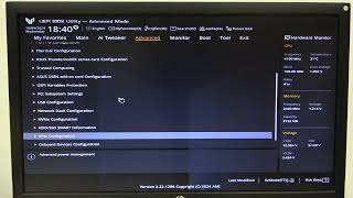 How to Enable or Disable Network Stack for ASUS TUF B760 Plus Motherboard