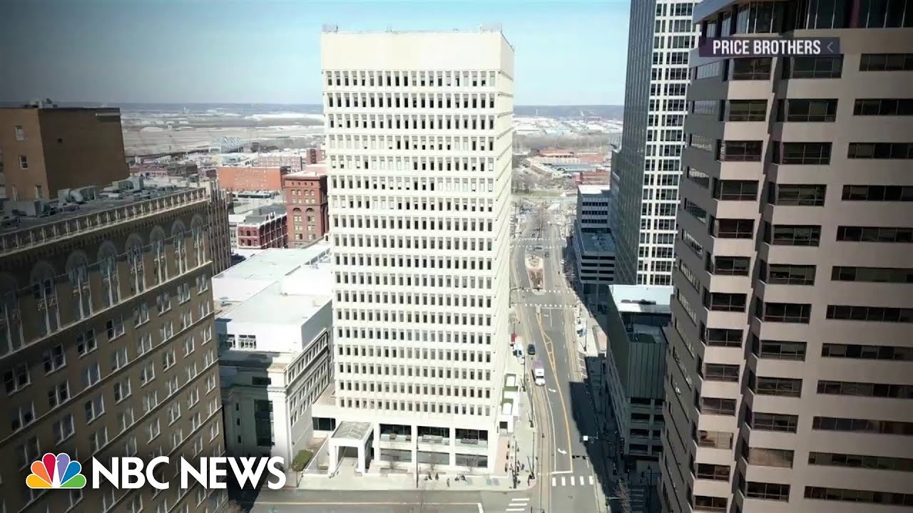 Empty office buildings converted into housing, classrooms and more