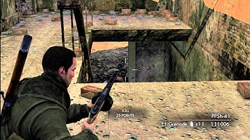 Sniper Elite V2 Walkthrough 28 Karlshorst Command Post.