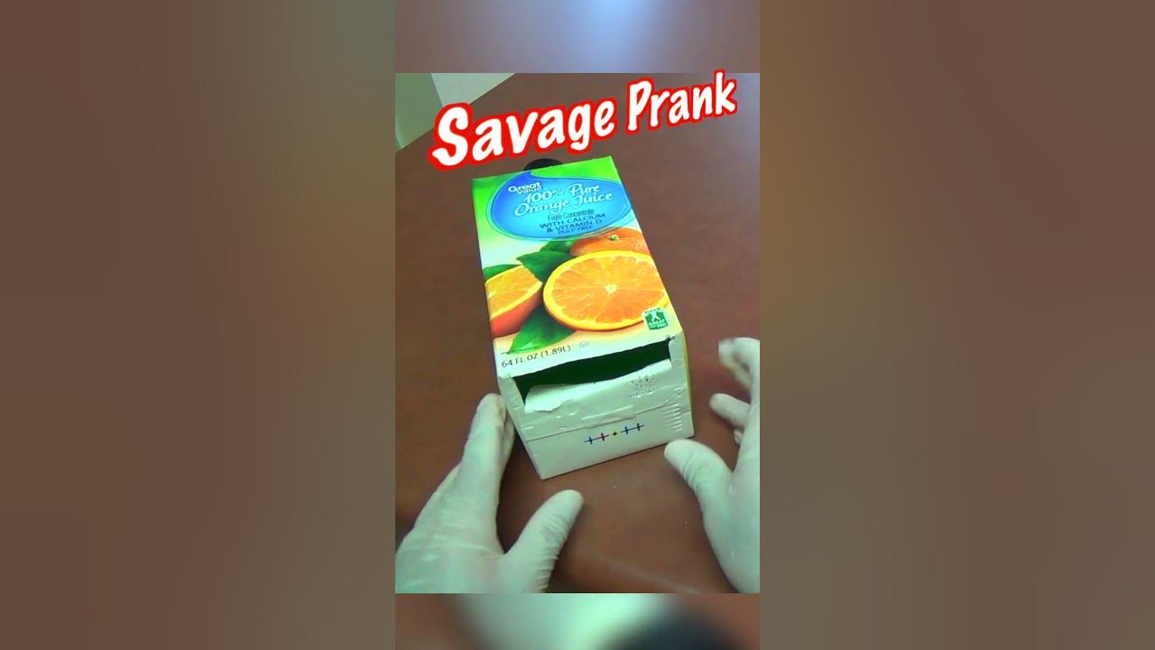 Bottomless Juice Carton Prank YouTube
