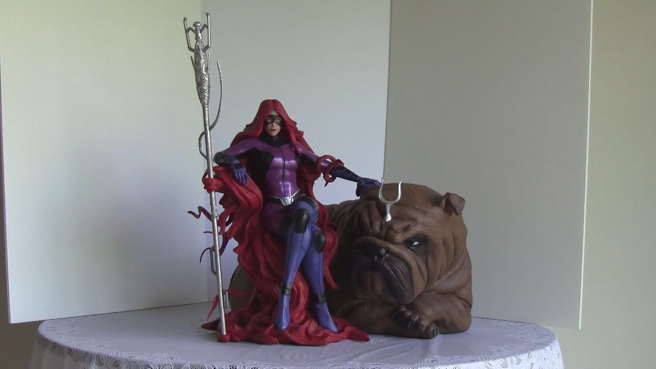 XM Studios Medusa statue Marvel Comics Inhumans YouTube