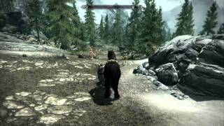 Skyrim fraps quality test 1080P full hd gameplay max graphics asus g73jw