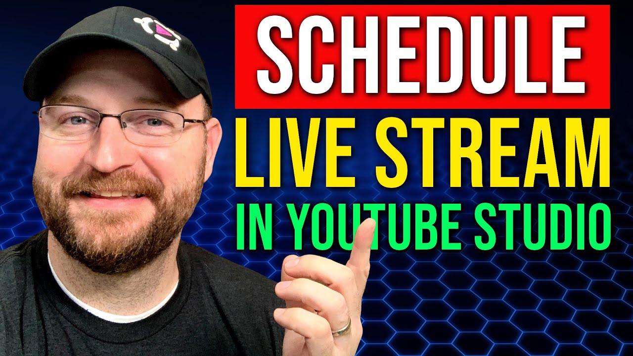 How To Schedule a Live Stream on YouTube (New YouTube Studio)