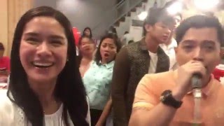 Jason Dy - Be My Lady thanksgiving dinner with Erich Gonzales