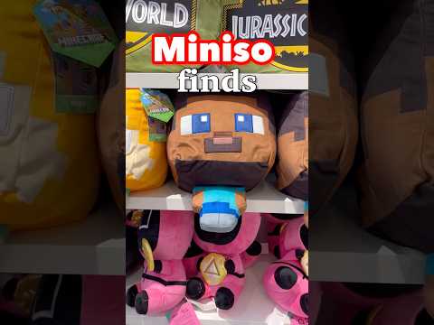 Miniso #shorts #miniso #finds #minecraft #crayonshinchan #kawaii #cute #plush #マイクラ #ぬいぐるみ #かわいい