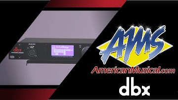 DBX DriveRack PA2 Overview - American Musical Supply