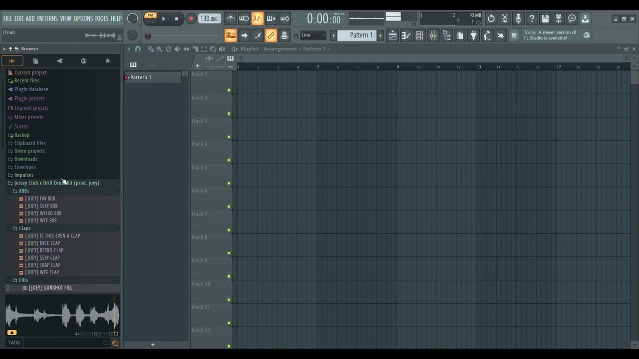 [FREE] Jersey Club x Drill Drum Kit prod. joey (30+ Sounds)