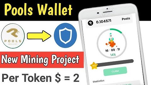 Pools Wallet Airdrop New Mining Project || Pools Wallet 1 pools token =2$