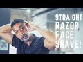 How To Shave Your Face With A Straight Razor In Detail