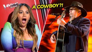 58-Year-Old Cowboy... With MILLIONS on TikTok?! | The Voice