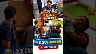 ❤️ Rudra Ki Morning Masti 😍 | Vlog 30 Highlights #shorts