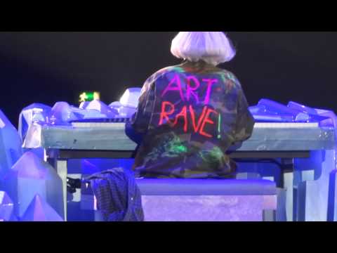 Lady Gaga - Born This Way + Marriage proposal on stage, ArtRave, Manchester Arena October 21st 2014