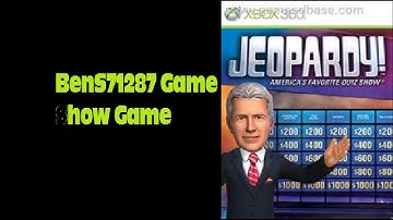Jeopardy Xbox 360 (2nd Run) Game 1