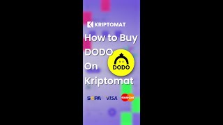 How to Buy DODO (DODO) on Kriptomat | Easy, Secure Mobile App Tutorial