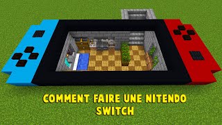 COMMENT FAIRE UNE NITENDO SWITCH DANS MINECRAFT | Tuto Build Minecraft