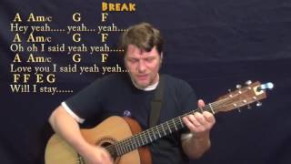 Under the Bridge RHCP Strum Guitar Cover Lesson with ChordsLyrics