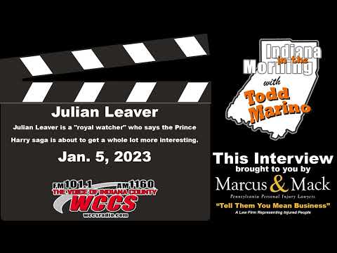Indiana in the Morning Interview: Julian Leaver (1-5-23)