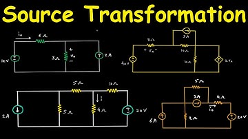 Source Transformation Problems | Electrical Engineering
