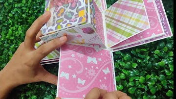 Cricut basics- Beginners Guide -Explosion box  -