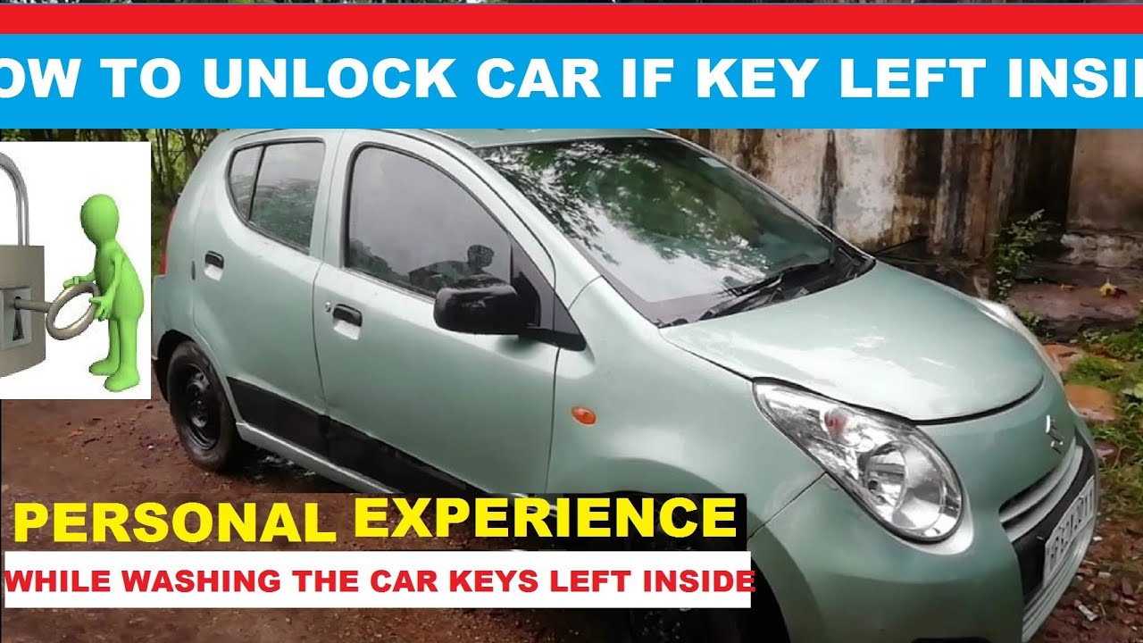 How to Unlock car door if keys left inside Unlock car door without
