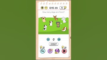 Brain Test Level 223 Walkthrough