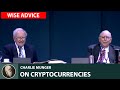 Charlie munger  warren buffett on cryptocurrencies  bitcoin