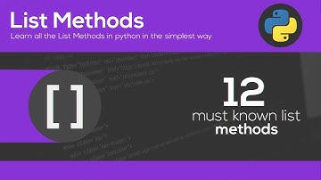 Python Lists Tutorial | List Methods in python (2020)