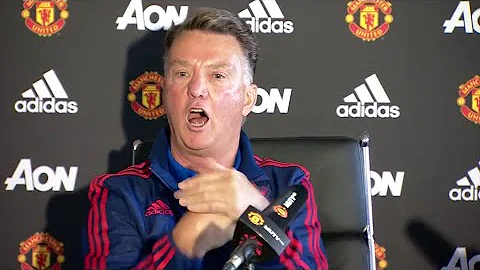 Louis van Gaal Pre Liverpool - 'The Fans Are Shouting Louis van Gaal's Army'! - Hilarious