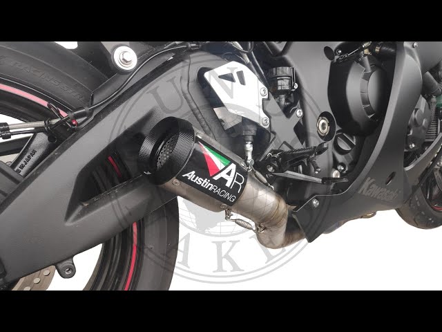 Escape Ponteira Austin Racing Kawasaki Ninja Zx10r 2016 - 2021