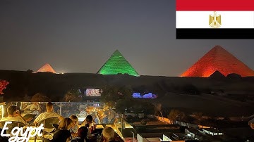 Sound and Light Show at the Pyramids of Giza | Cairo, Egypt 🇪🇬