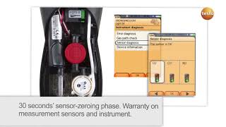 Flue gas analyser testo 330   Short version