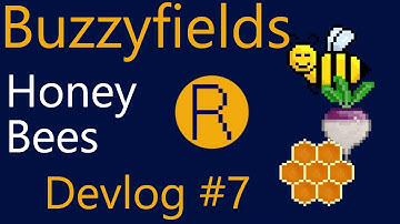 Buzzyfields - Farm Management Game - Devlog #7 (Honey Bees) - Godot