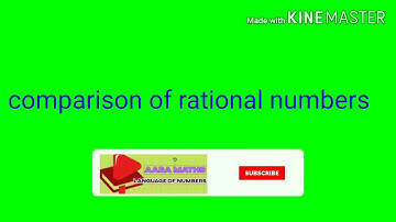 Comparison of rational numbers in tamil/ tnpsc group 4/ competitive exam/std 8 math