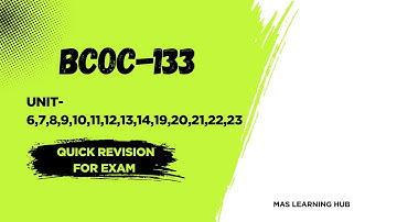 BCOC-133|BUSINESS LAW|UNIT-6-23|IGNOU