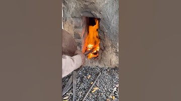 Blacksmith Creates a Razor-Sharp Knife from Scratch | Incredible Forging Skills #foryou #blacksmith