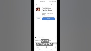HOW TO DOWNLOAD FINAL FIGHTER IN MOBILE WITH PLAY STORE #viralvideo #freefire #pubgmobile #gaming