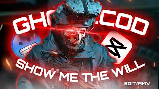 Ghost👻:COD『Show Me The Will⚡️』-「EDIT/AMV」[4K]EDIT❤️‍🔥 Resimi